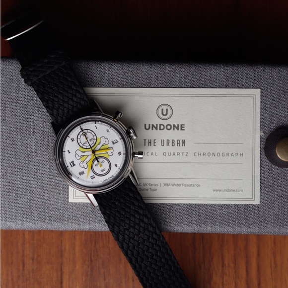 UNDONE URBAN 40mm - *Original Dial Artwork by Mendel Ajuelos - Very Few Made!* - Picture 2 of 4